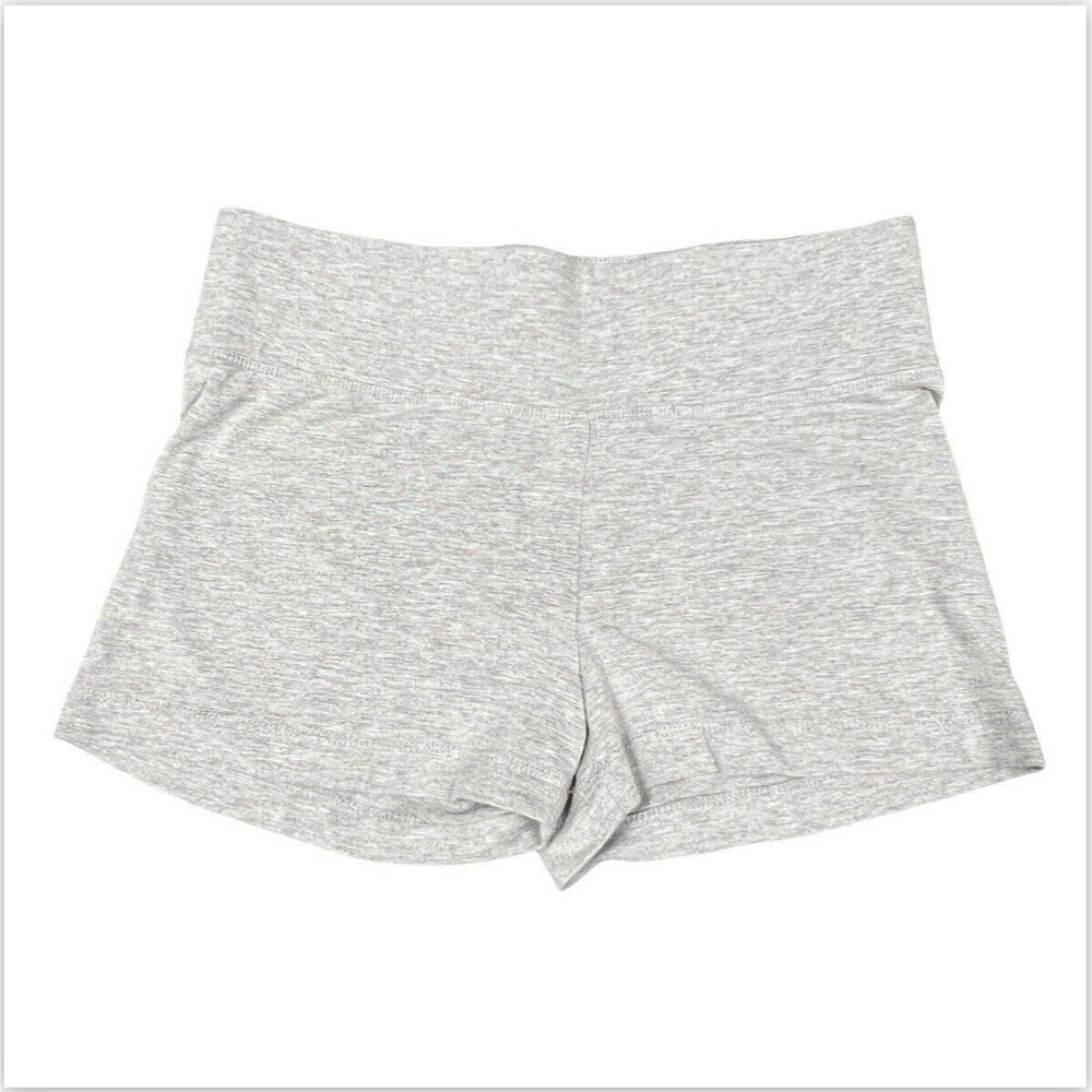 I'm in love with DEREK Shortie Shorts Women‎ Medium Gray Stretch Pockets Running